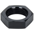 Allstar 4 in. Body Brass Bulkhead Nut; Black ALL49601